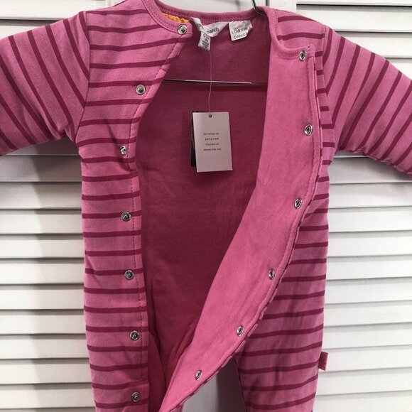 Pumpkin Patch Size 0-3M Padded All in One Pink - Picture 6 of 8